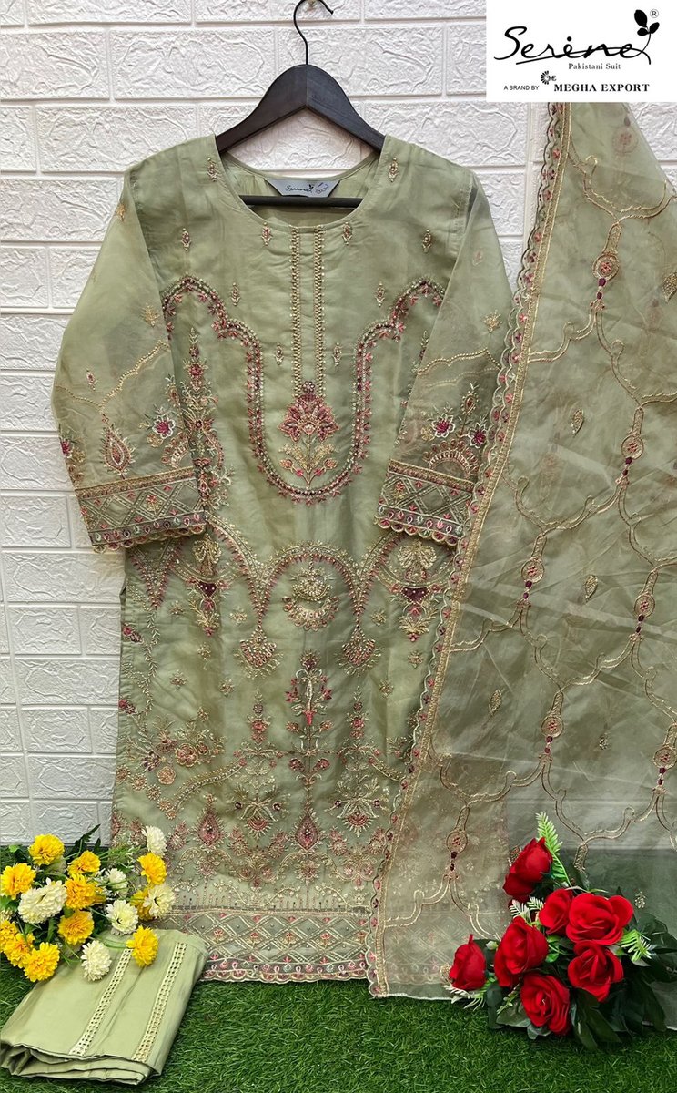 Serine Pakistani Suit S-188 Colors 4