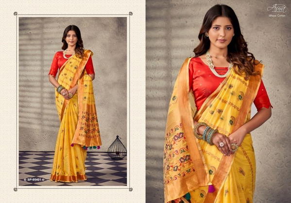 AURA IDHAYA COTTON 95401 TO 95406