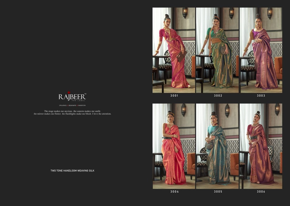 Rajbeer Kawi Silk Royals 3001-3006 Series 7