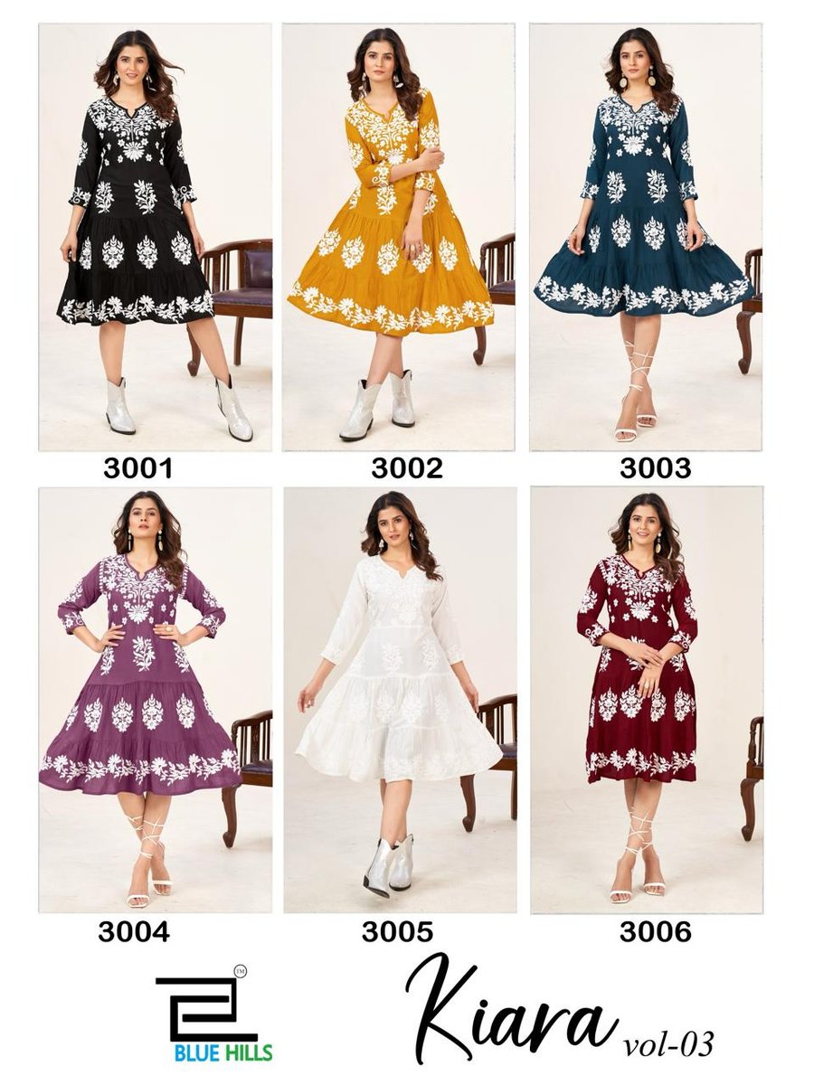 BLUE HILLS KIARA VOL-03 3001 TO 3006 7