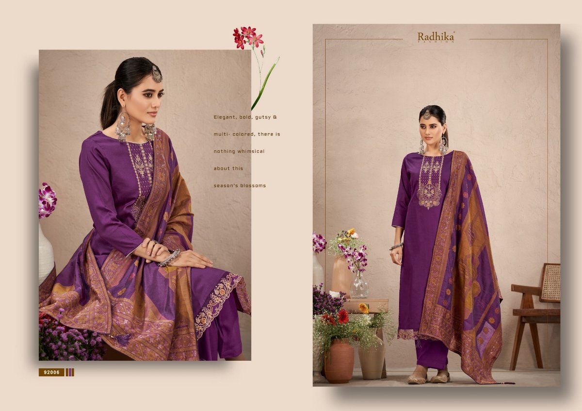 RADHIKA FASHION AZARA BIBO JAAN 92001 TO 92006 6