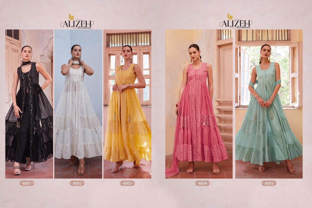 ALIZEH GULBAHAR - 4 6001 TO 6005 6