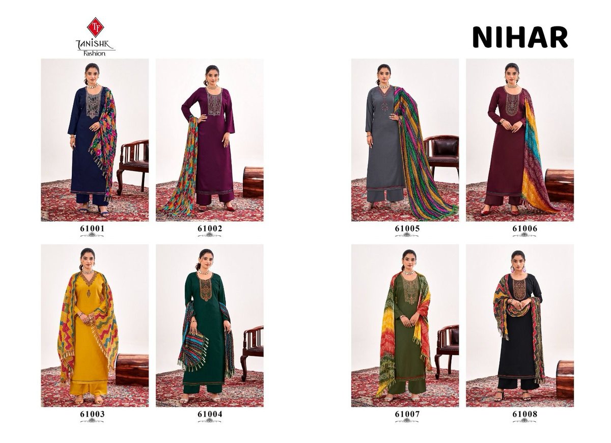 TANISHK FASHION NIHAR 61001 TO 61008 9