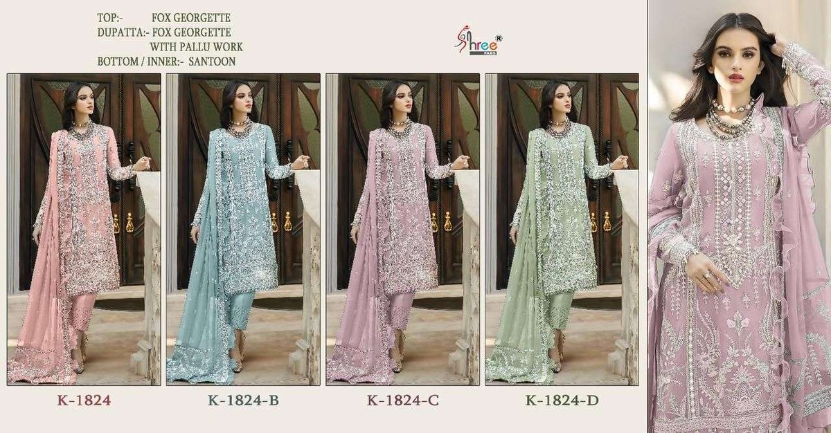 Shree Fab K-1824 Colors 5
