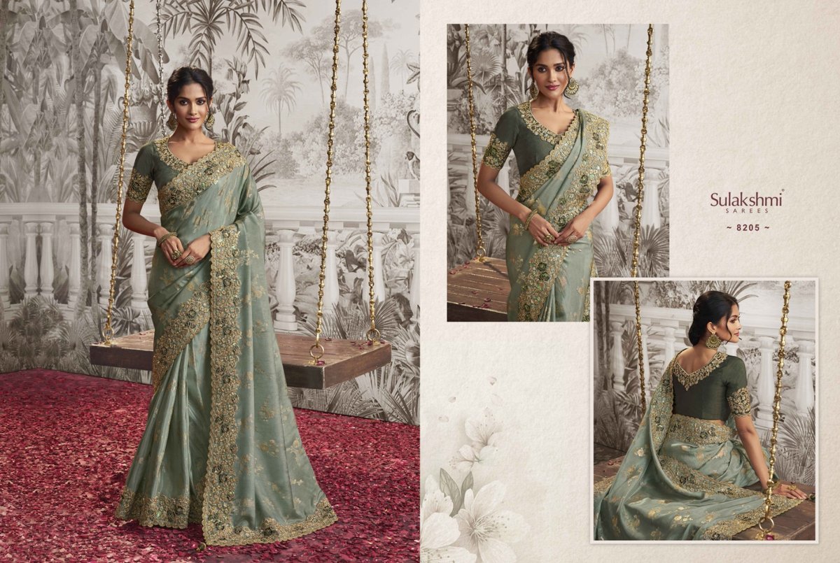 SULAKSHMI SAREES NOOR 8201 TO 8213 5