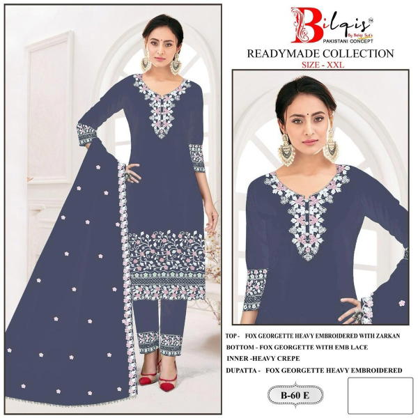 BILQIS READYMADE COLLECTION B-60-E TO B-60-H