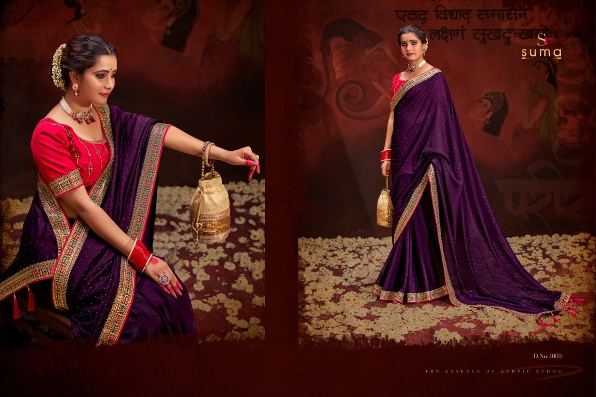 SUMA DESIGNER AAYUSHI 4001 TO 4009 9