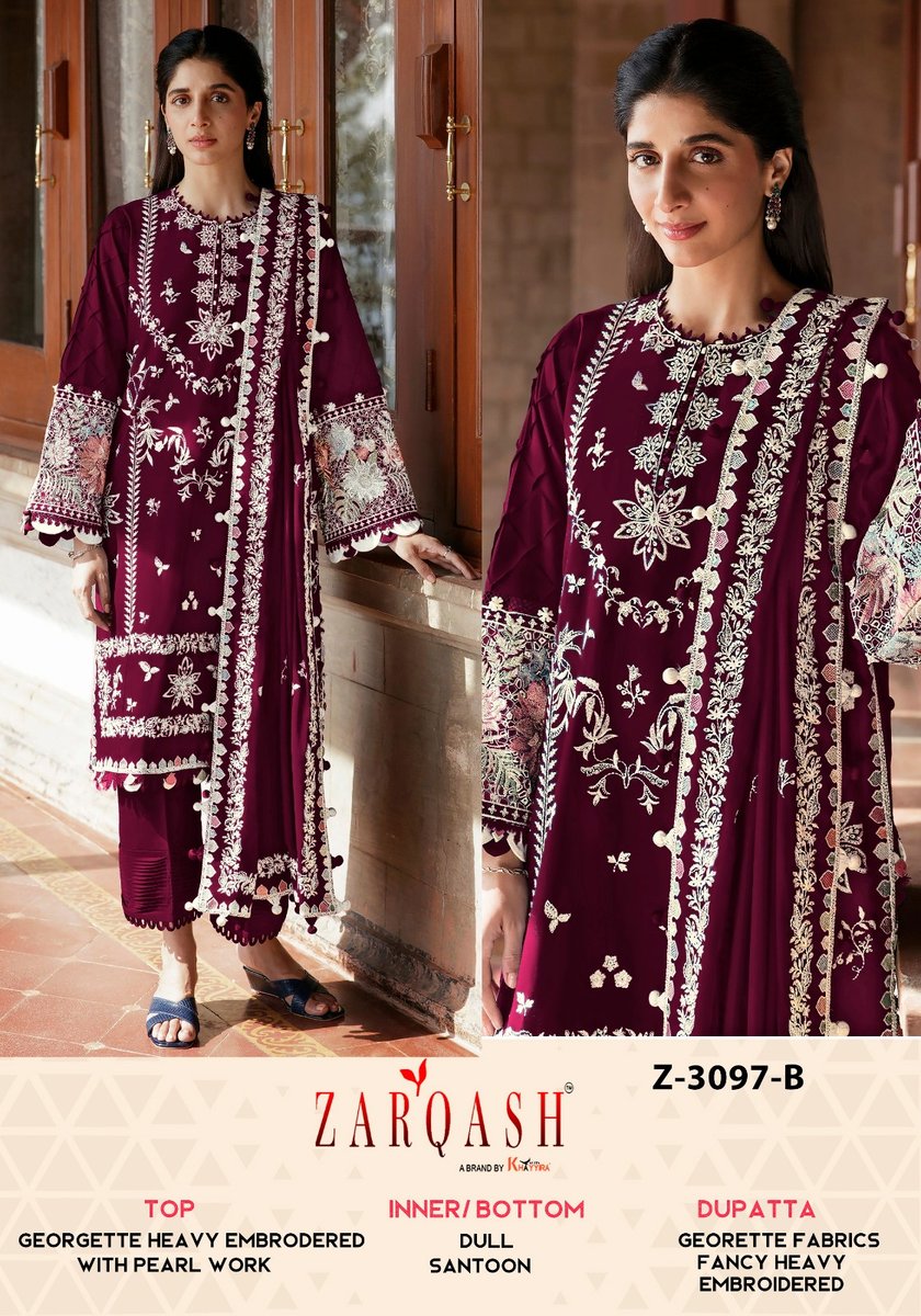 ZARQASH Z-3097-A TO Z-3097-D 2