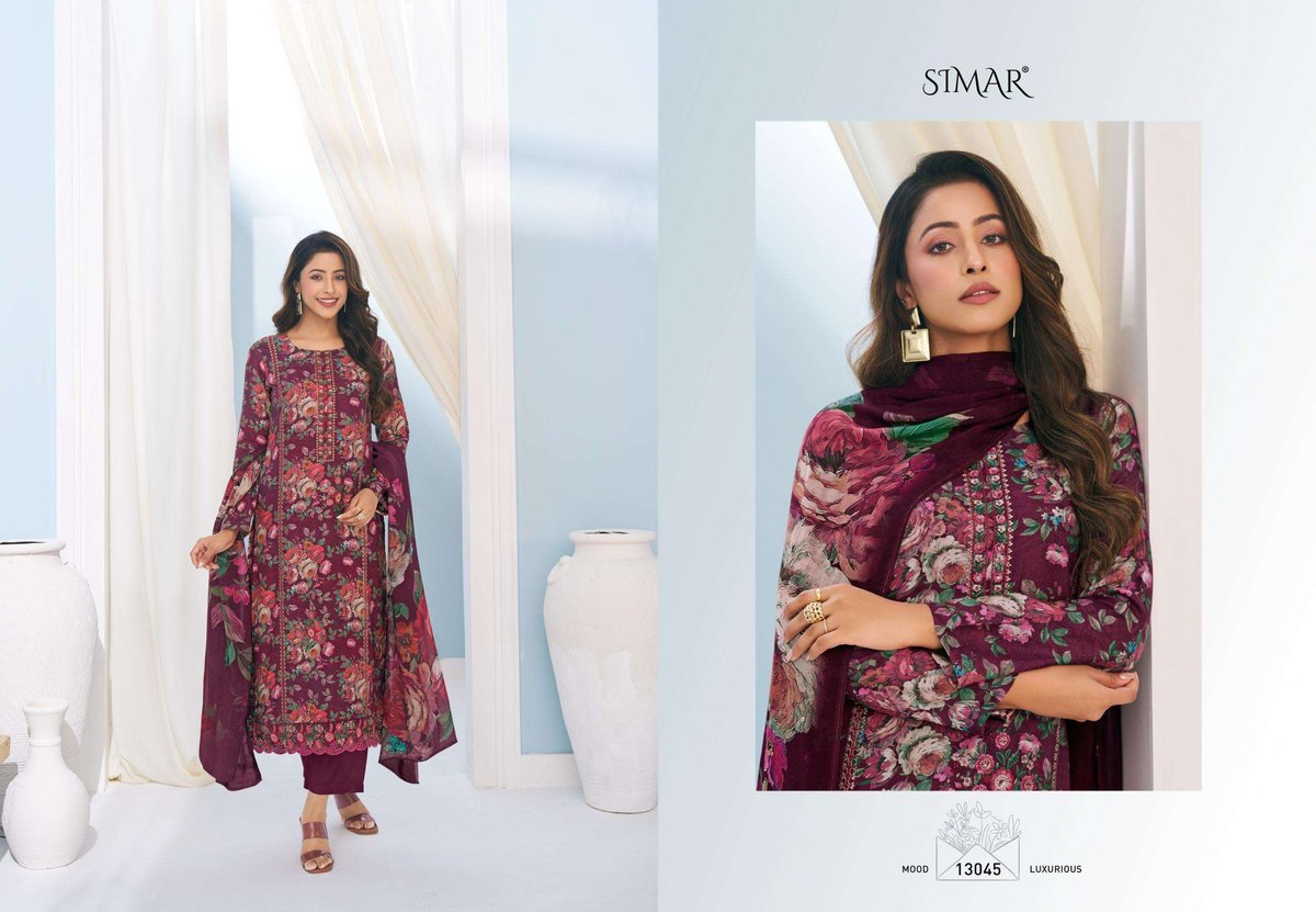 SIMAR NAAZ MUSLIN 13041-13045 SERIES 5