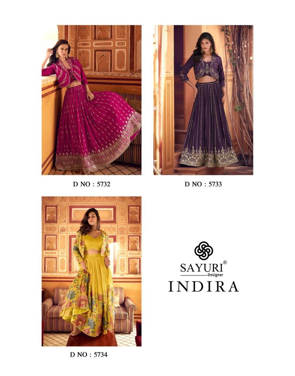 SAYURI DESIGNER INDIRA 5732-5734 4