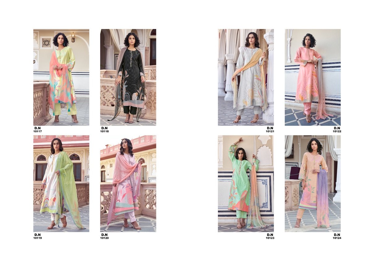SADHANA FASHION THE ZEN COLLECTION 10117 TO 10124 9
