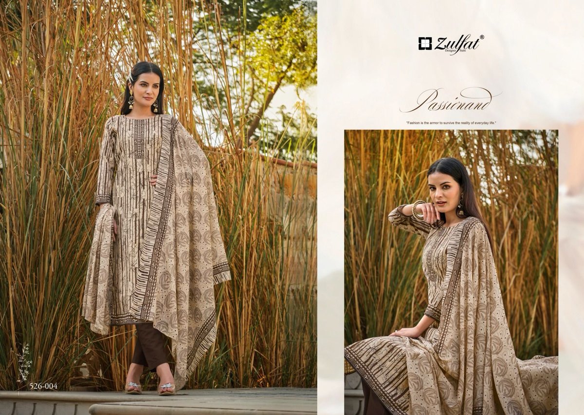 ZULFAT DESIGNER BANI 526-001 TO 526-008 4