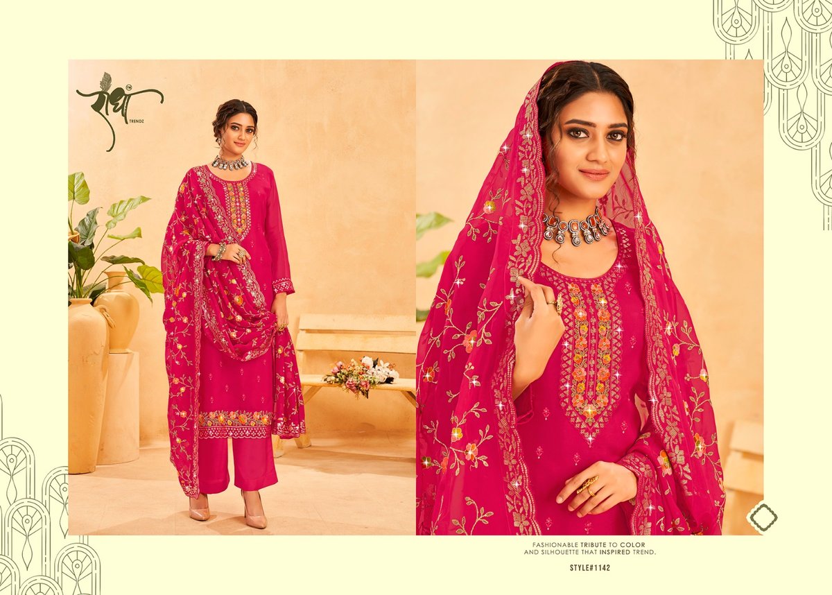 Radha Trendz Kesariya 1141-1144 Series 2