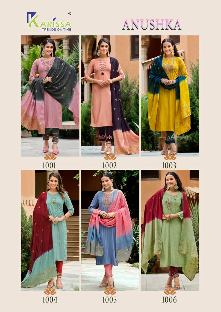 Karissa Trends Anushka 1001-1006 Series 7