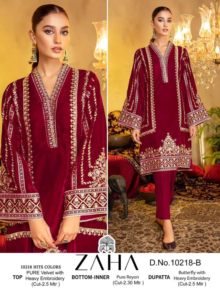 Zaha Aafiya Vol-2 10218 Colors 3