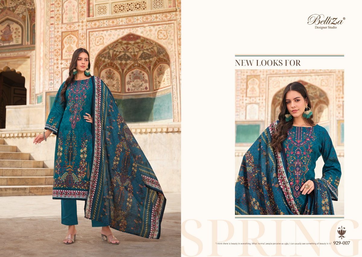 BELLIZA DESIGNER NAIRA VOL-56 929-001 TO 929-008 7