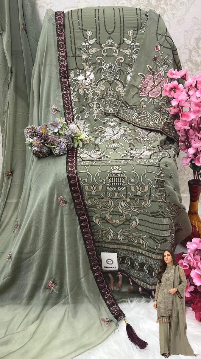 Shanaya Fashion Rose Safeera Nx 15004 Colors 2