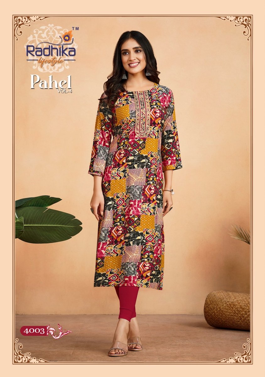Radhika Lifestyle Pahel Vol-4 4001-4006 Series 3