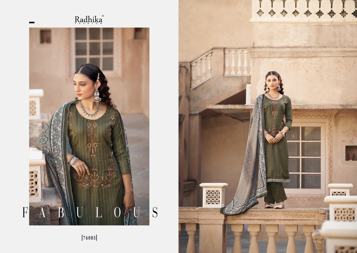 Radhika Fashion Sumyra Kashmiri Shawl Vol-2 76001-76006 Series 5