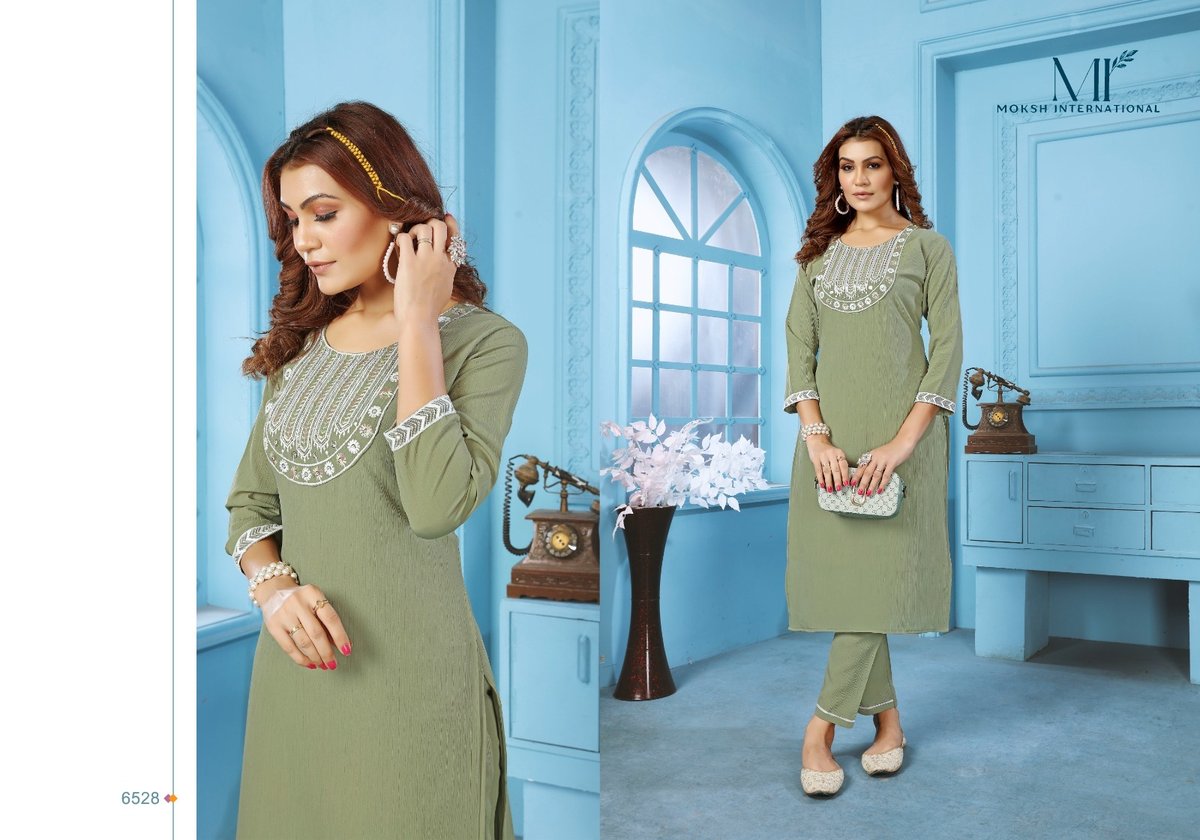 MOKSH GOLDY VOL-1 6525 TO 6529 4