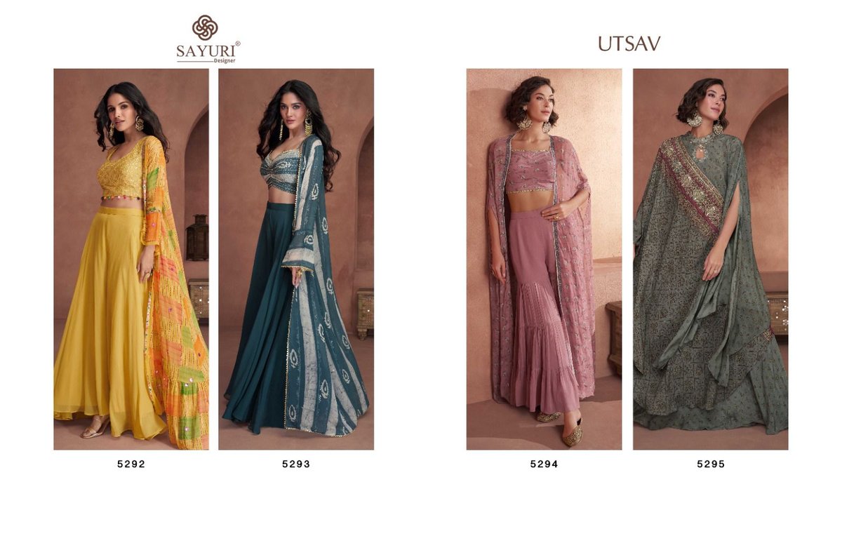 Sayuri Designer Utsav 5292-5295 Series 5