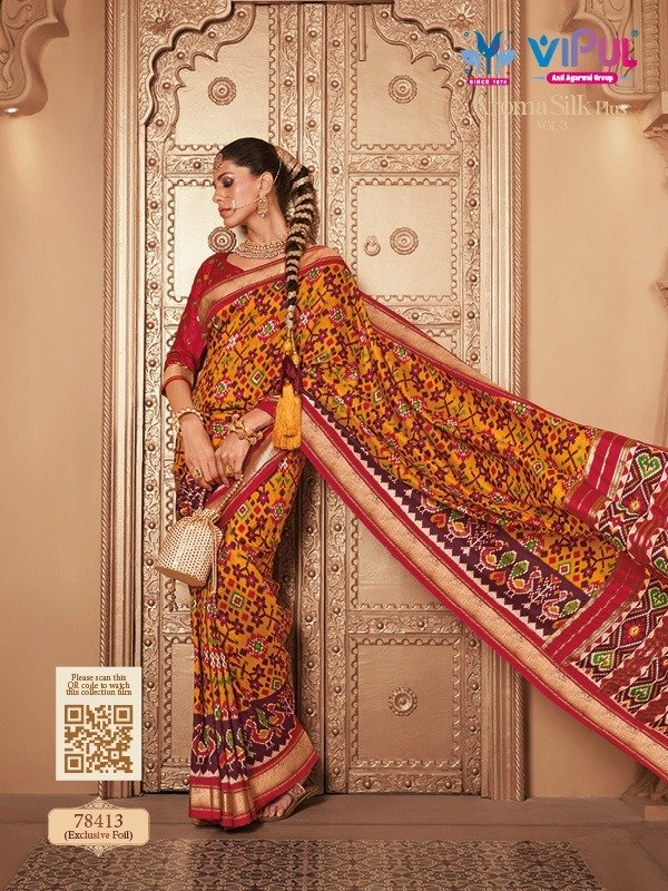 VIPUL AROMA SILK PLUS VOL-3 SERIES 78408 TO 78419 6