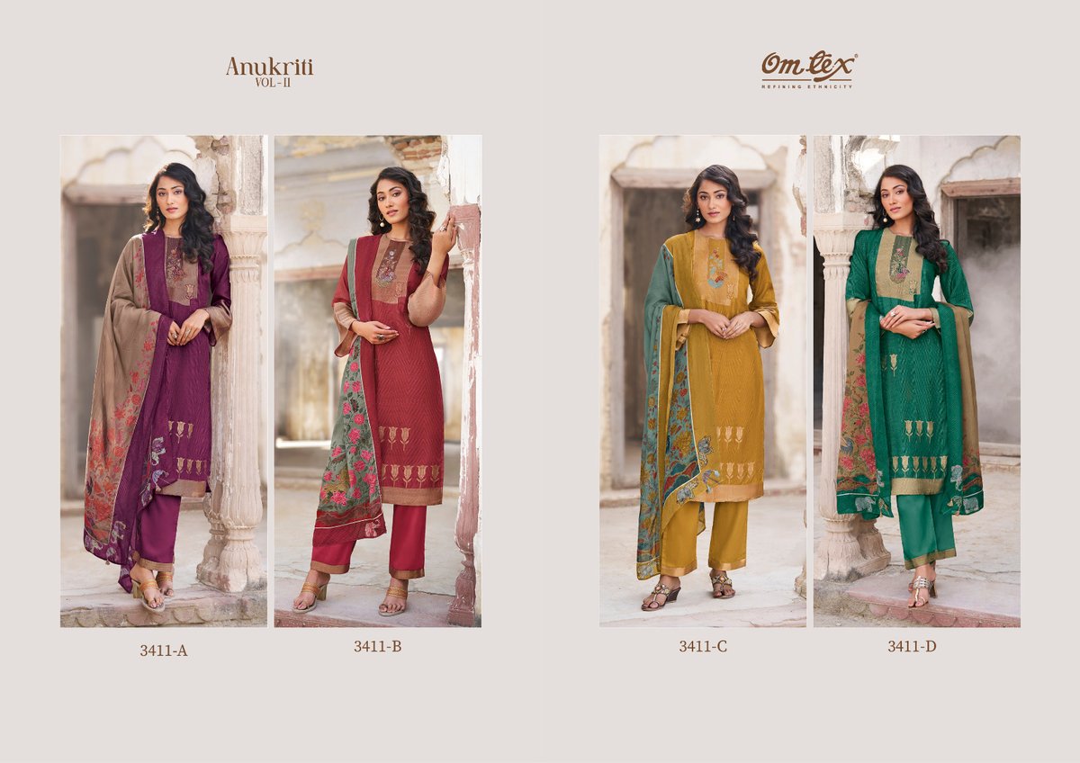 OMTEX ANUKRITI VOL-II 3411-A TO 3411-D 5
