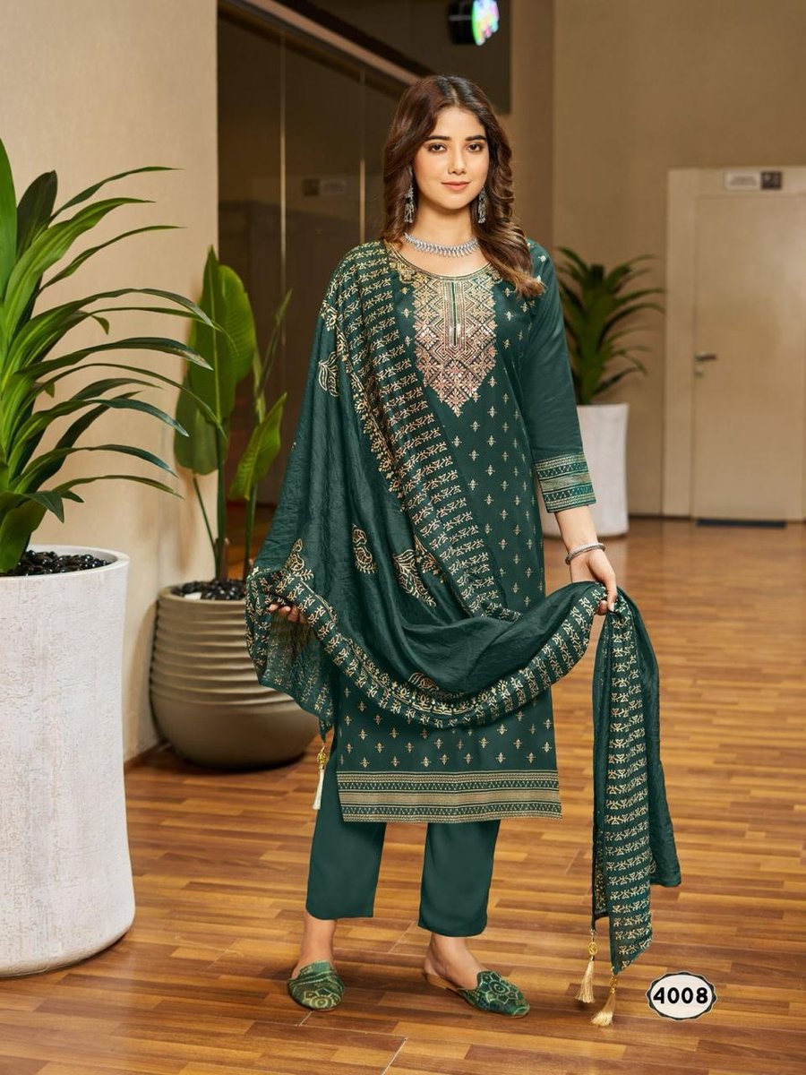 BLUE HILLS ROYAL TOUCH VOL-04 4001 TO 4008 6