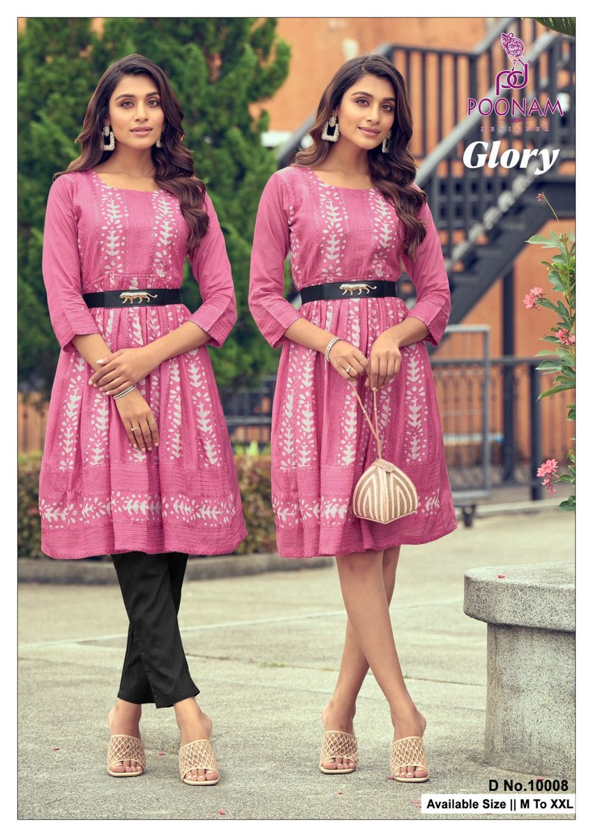 POONAM DESIGNER GLORY 10001 TO 10008 8