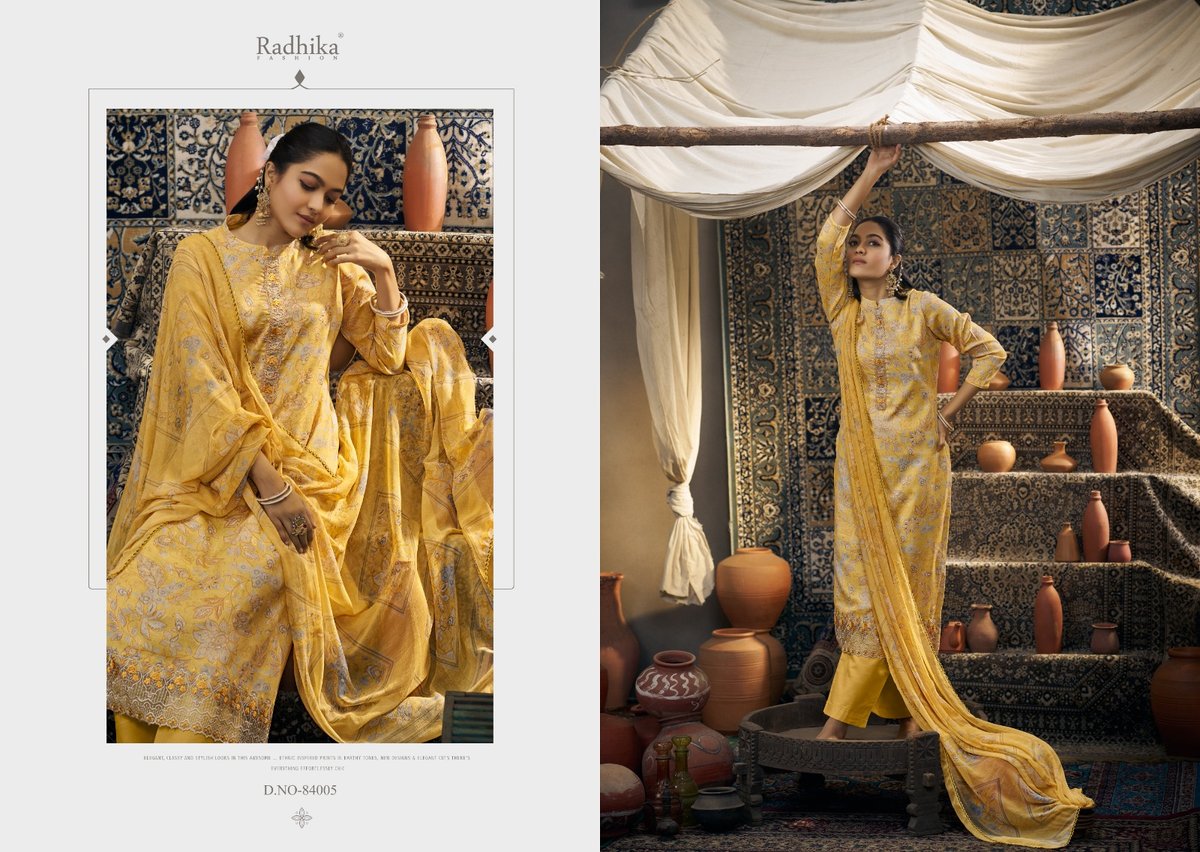 RADHIKA FASHION AZARA NAIRA-3 84001 TO 84006 5