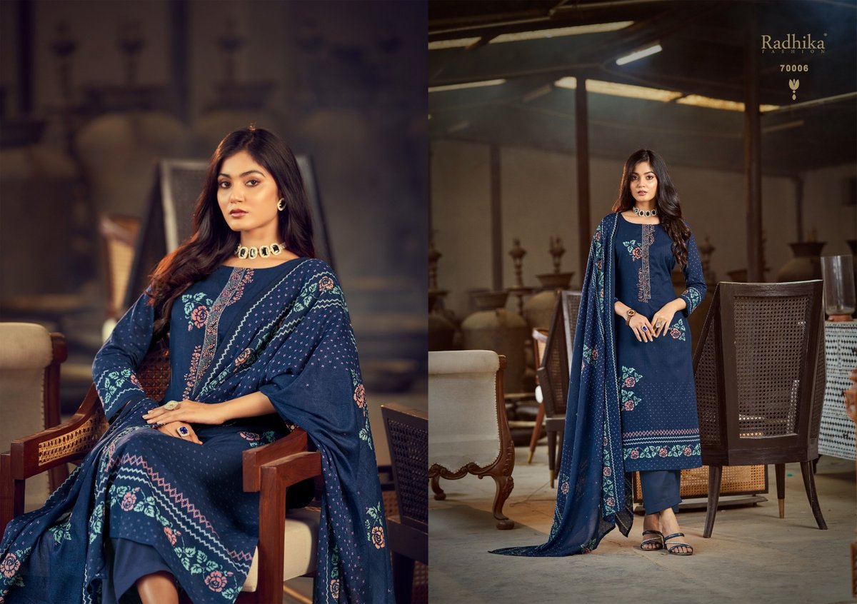 RADHIKA FASHION AZARA MUSSARET VOL-24 70001 TO 70008 6
