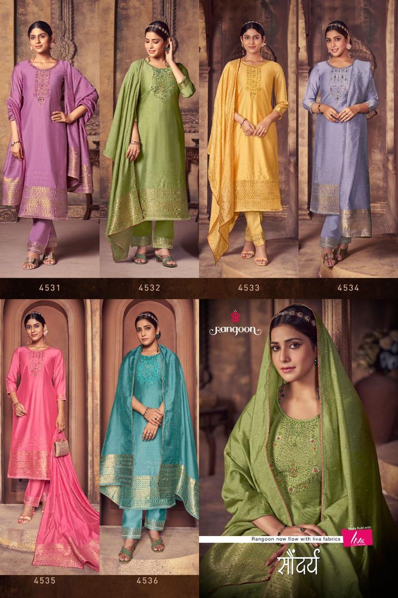 Rangoon Soundrya 4531-4536 Series 7