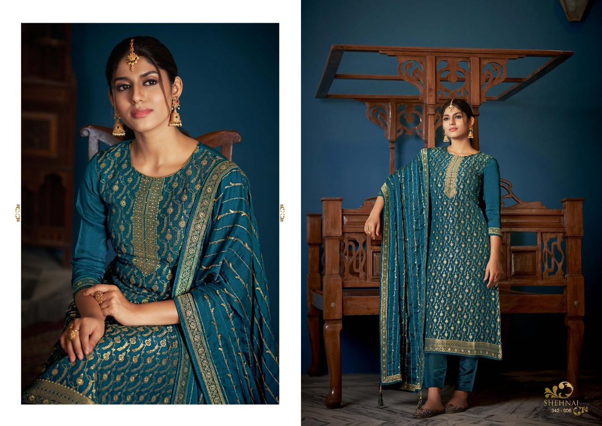 Sargam Prints Shehnai Vol-3 342-001 to 342-006 Series 6