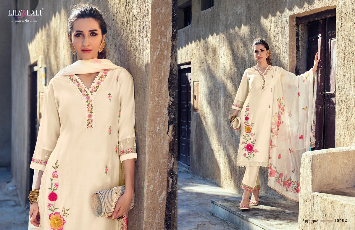 LILY & LALI APPLIQUE 16401 TO 16406 2