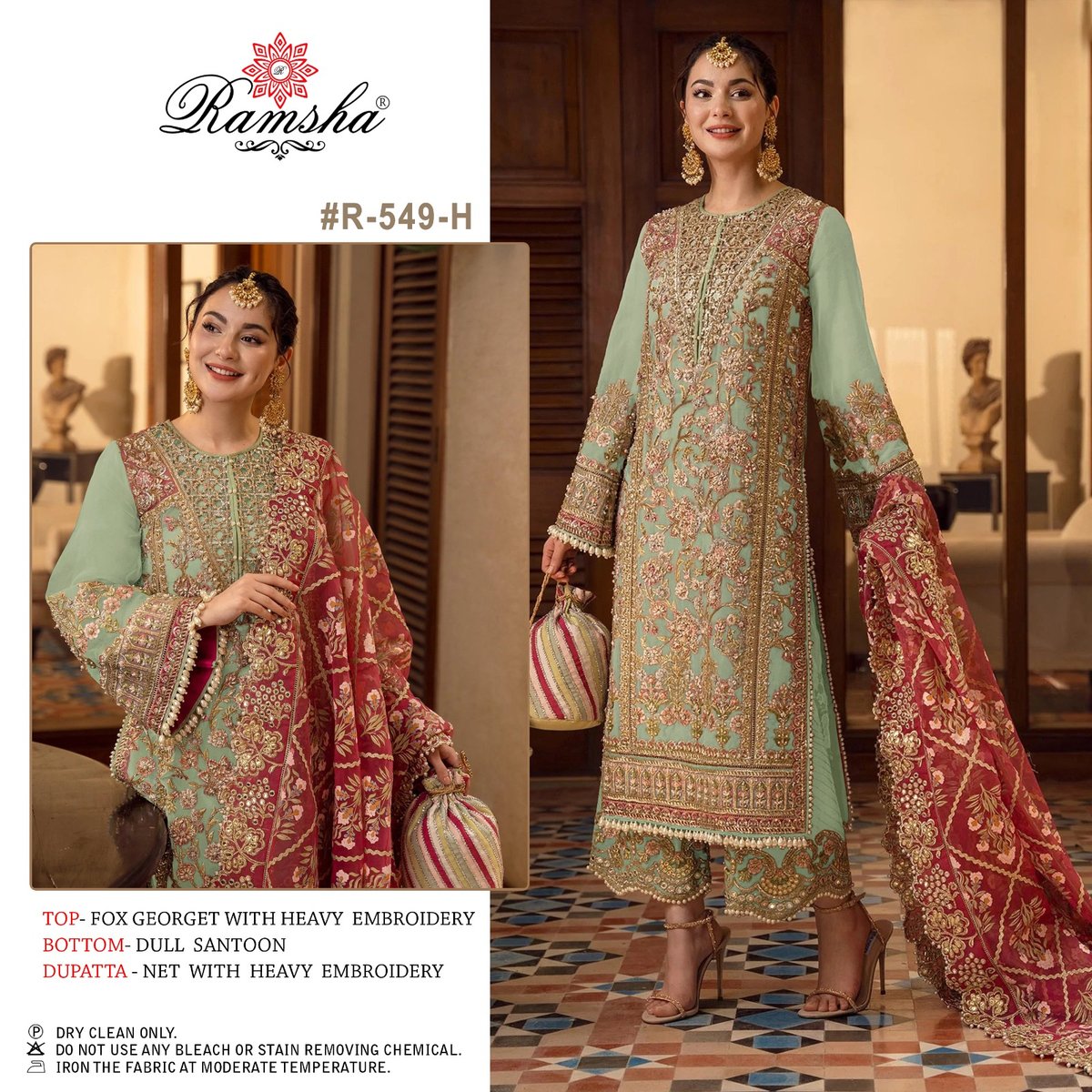 Ramsha Suit R-549 Nx New Colors 4
