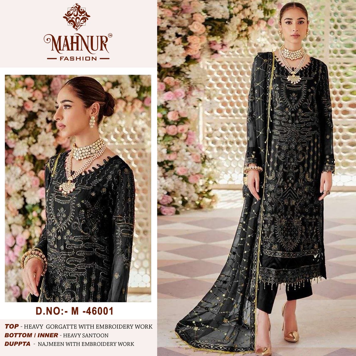 MAHNUR FASHION MAHNUR VOL-46 46001 TO 46003 1
