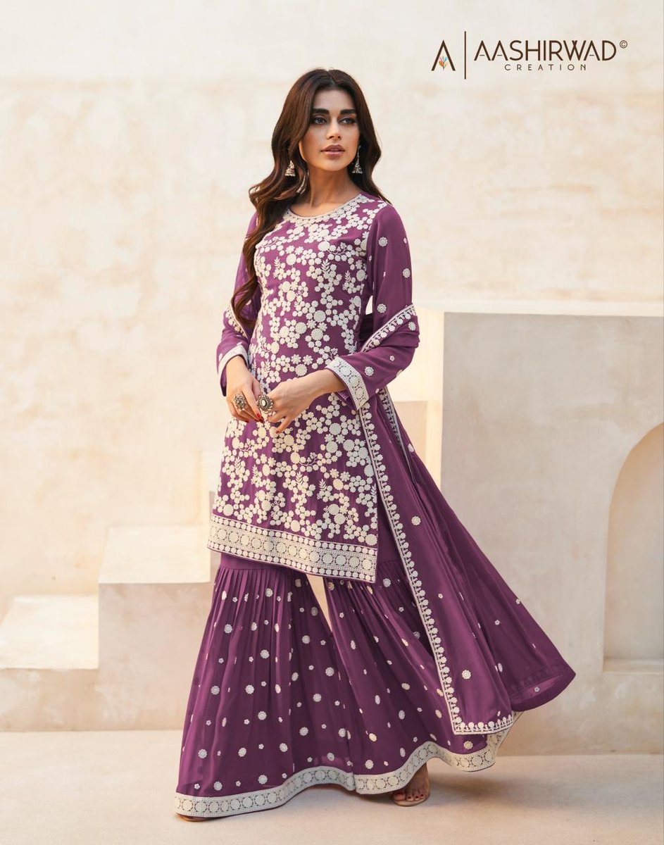 Aashirwad Creation Zohra 9757-9760 Series 1