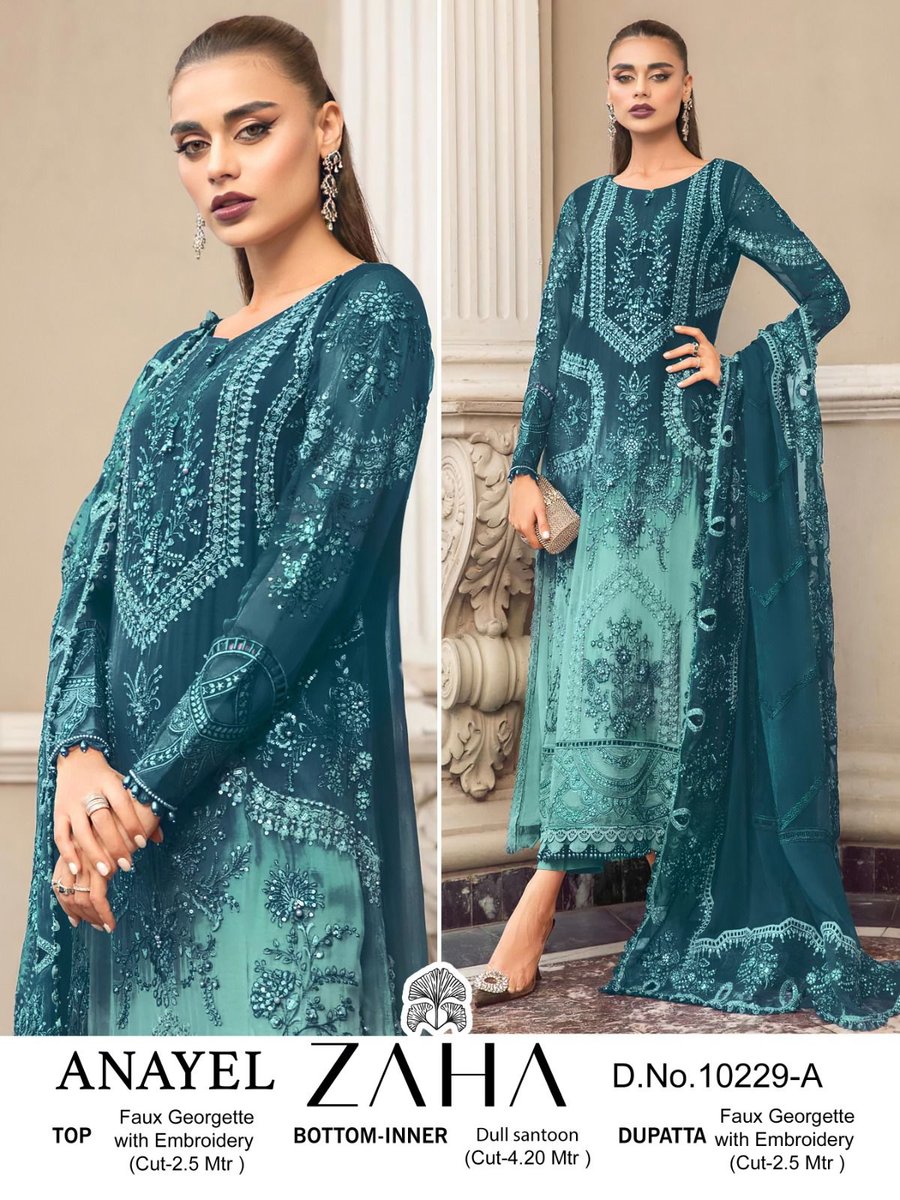 ZAHA ANAYEL VOL-1 10229-A TO 10229-D 1