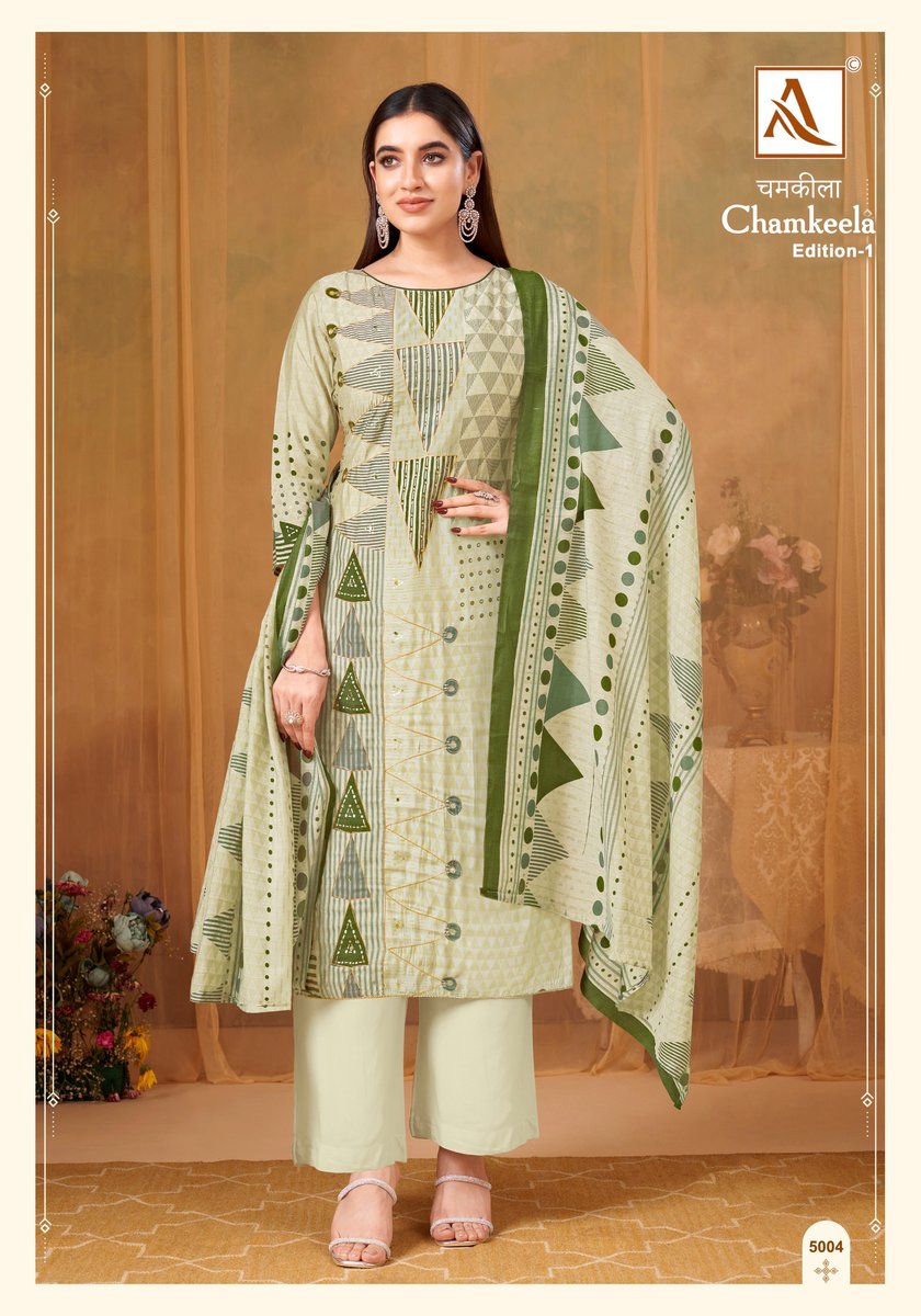 ALOK SUIT CHAMKEELA 5001 TO 5004 4