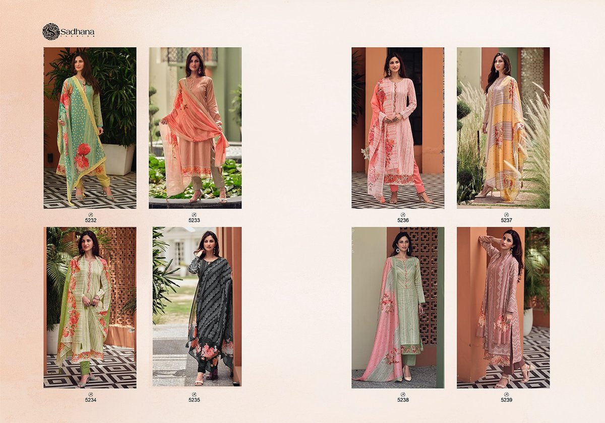 Sadhana Fashion Emaar 5232-5239 Series 9