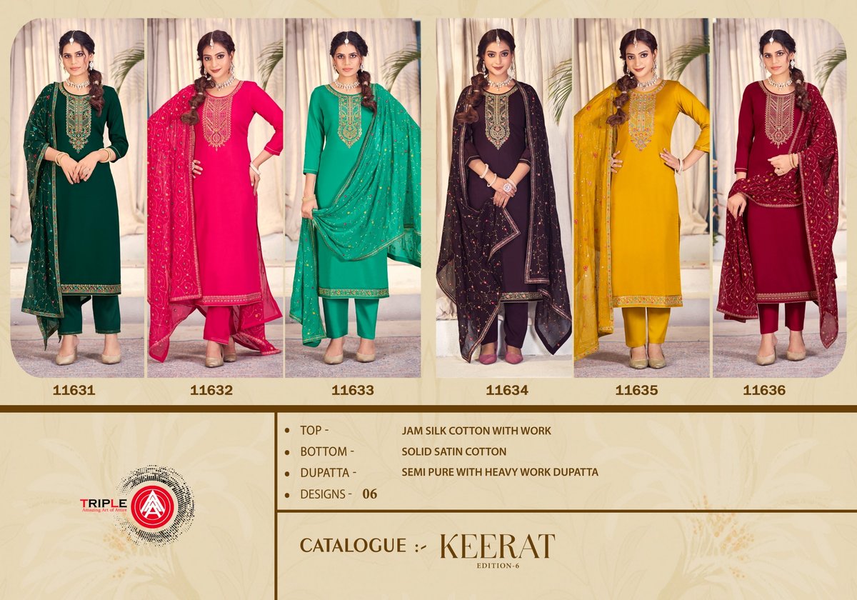 TRIPLE AAA KEERAT EDITION-6 11631 TO 11636 7