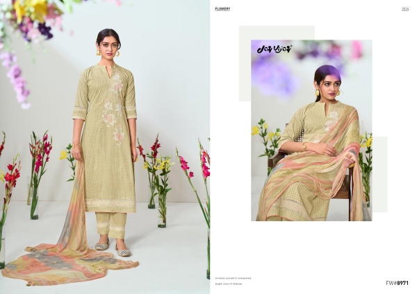 JAY VIJAY FLOWERY 8971 TO 8976