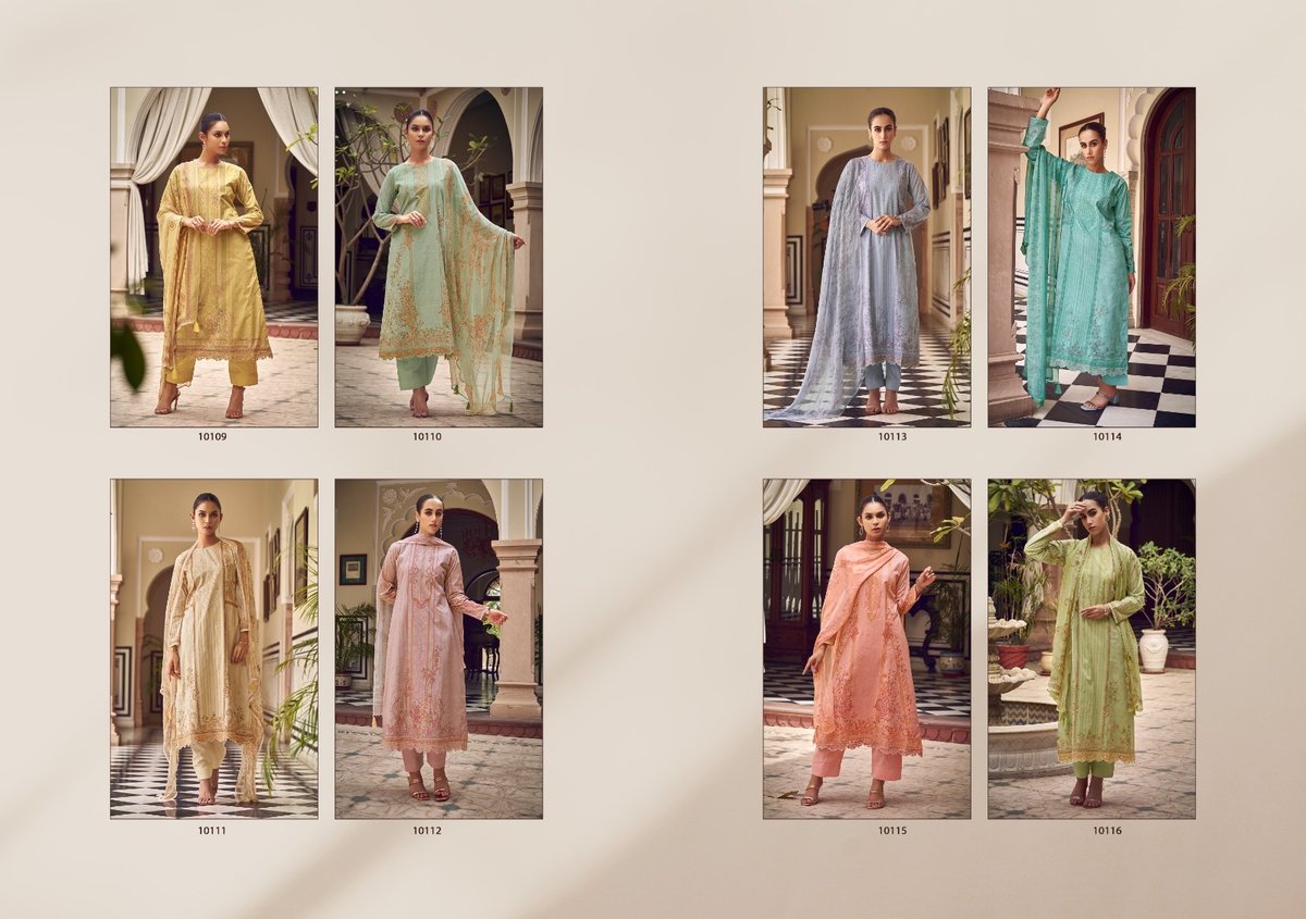 SADHANA FASHION ZAIRA 10109 TO 10116 9