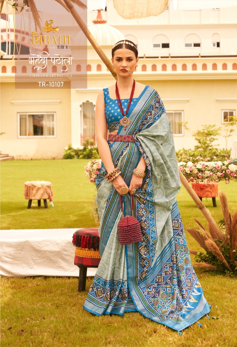 Trirath Mehendi Patola TR-10104 to TR-10109 Series 4