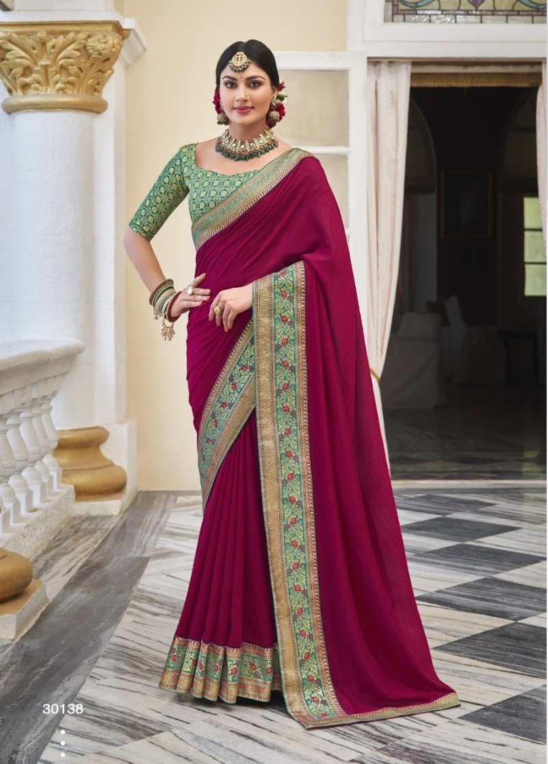 RIGHT WOMEN DESIGNER KANTARA SILK 30131 TO 30138 8