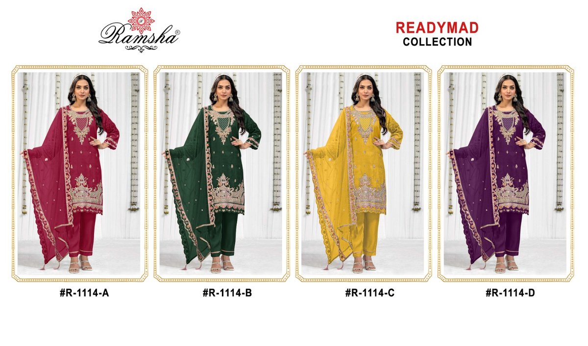 RAMSHA READYMADE R-1114-A TO R-1114-D 5