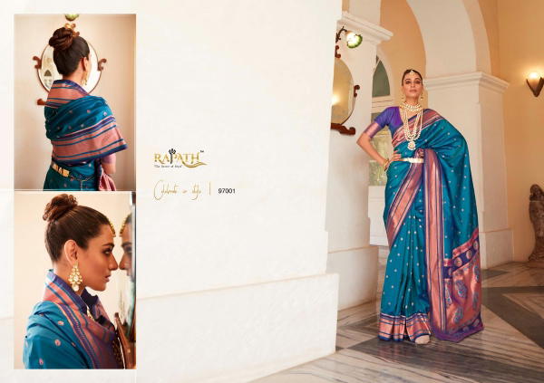 RAJPATH KIYA PAITHANI SILK 97001 TO 97008