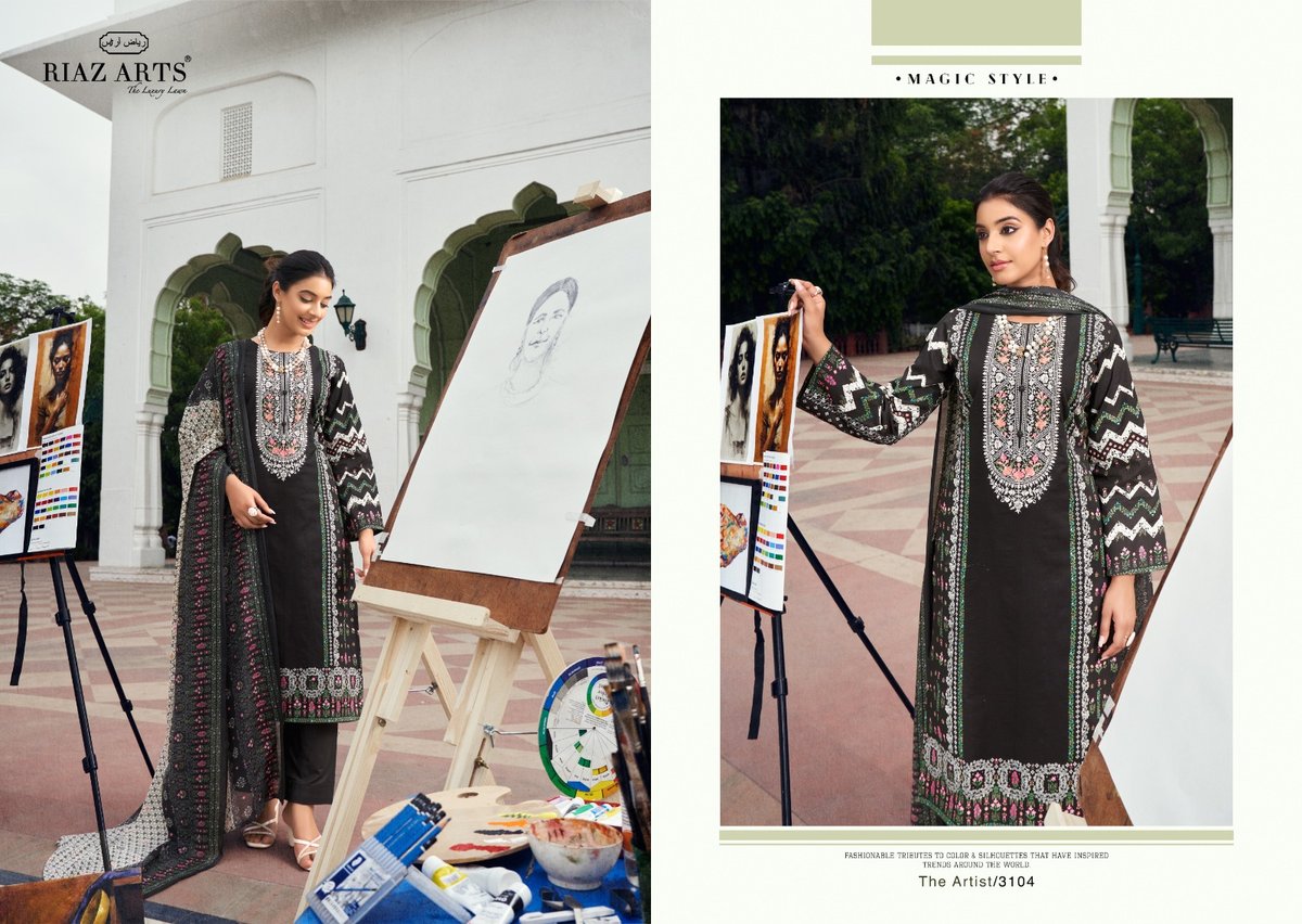 RIAZ ARTS THE ARTIST 3101 TO 3108 4