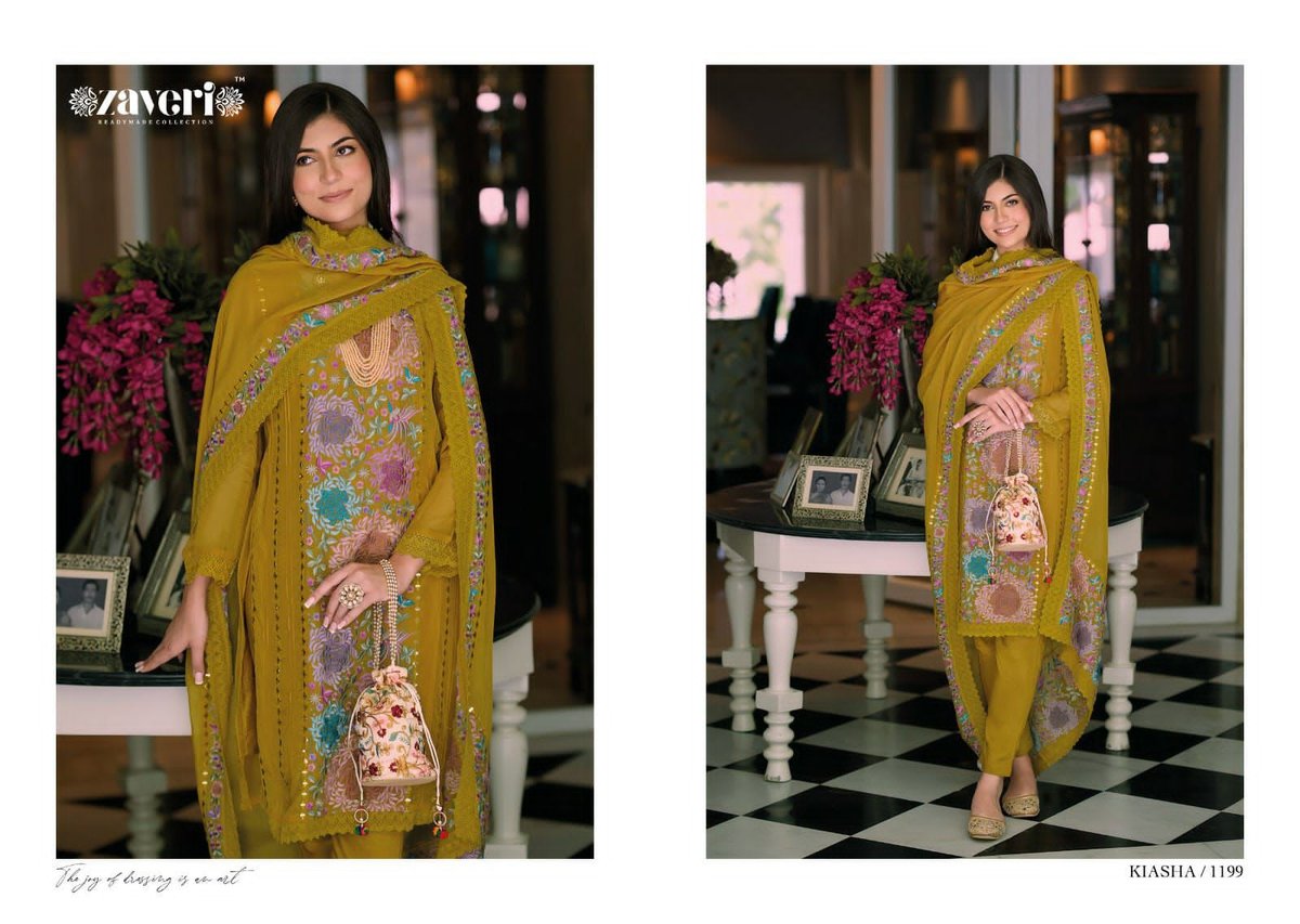 Zaveri Kiasha 1197-1200 Series 3