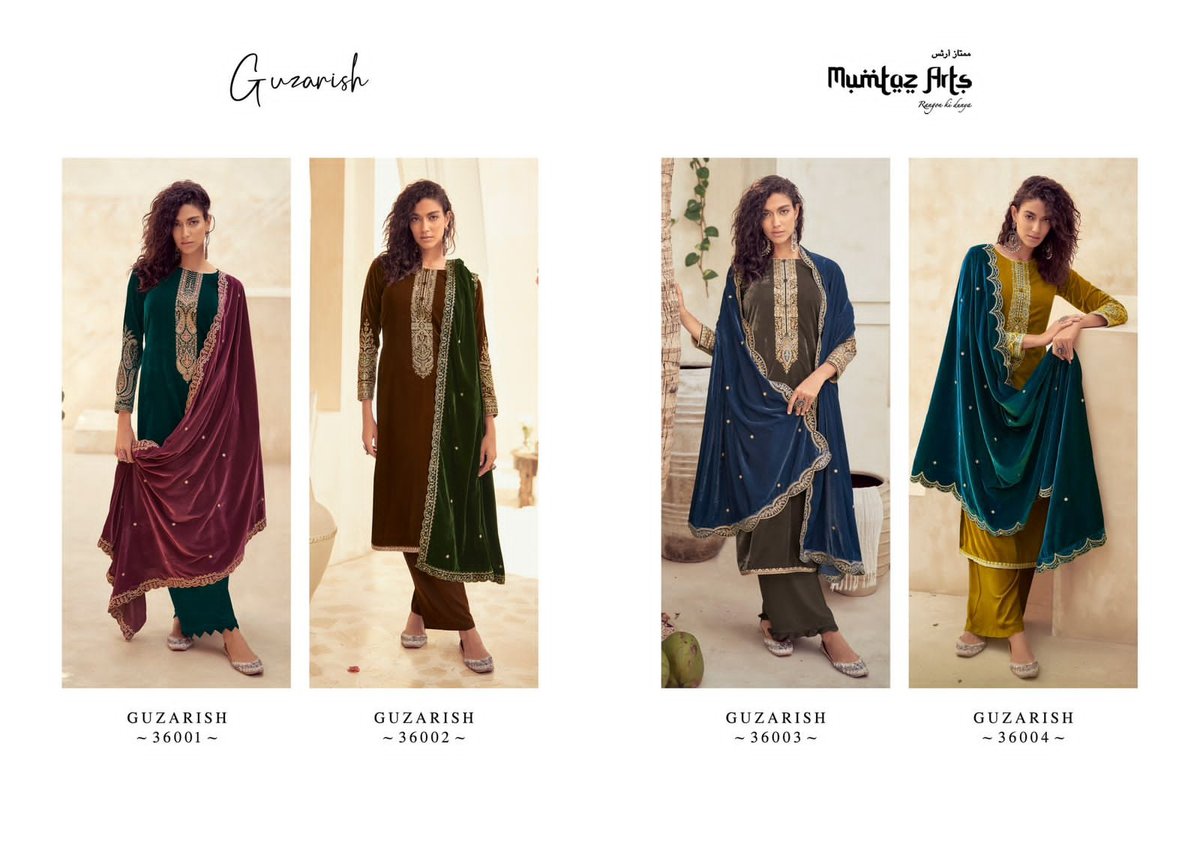 Mumtaz Arts Guzarish 36001-36004 Series 5